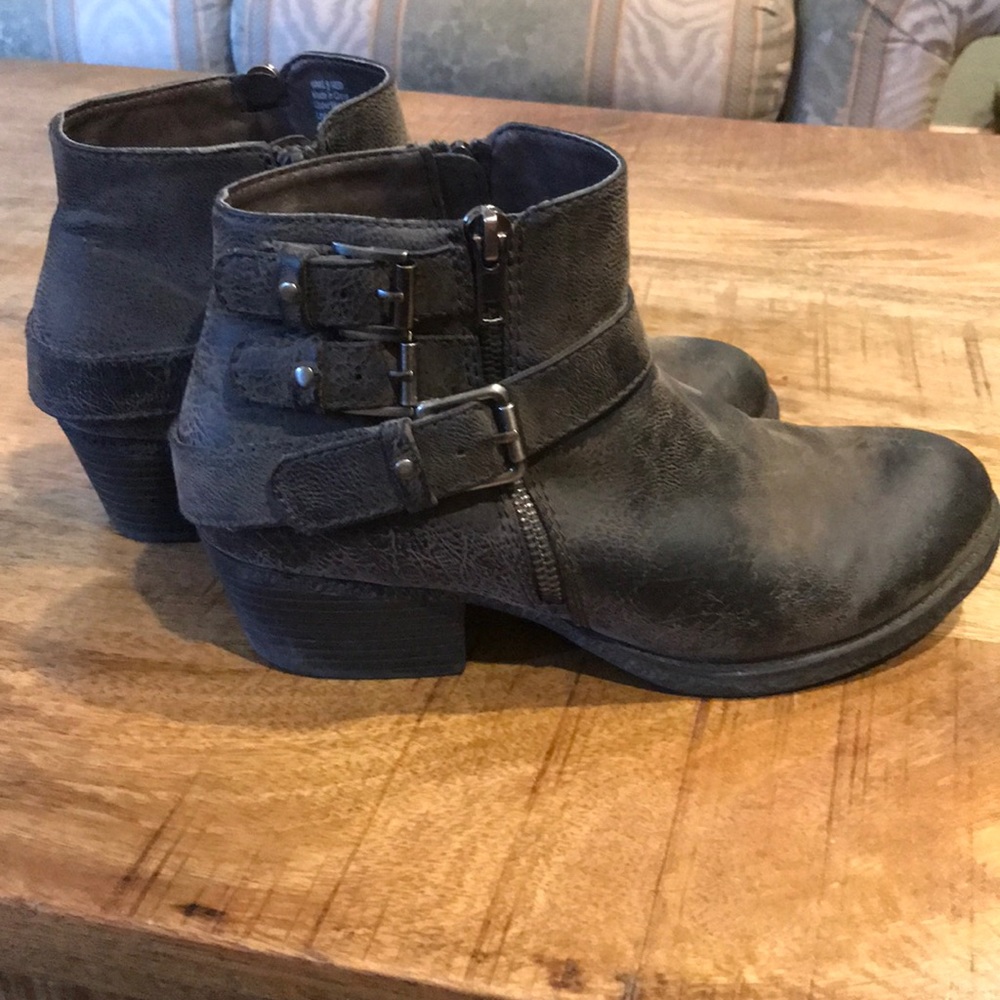 Buckle Accent Ankle Booties
